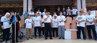 Rangkaian Puncak HPN 2024, Ratusan Peserta Jalan Sehat Padati Lapangan Limuno Kuantan Singingi